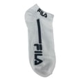 thumbnail image 2 of Calcetines Fila Blanco Rojo Cortas 3 Pack Blanco Único, 2 of 4