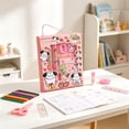 thumbnail image 6 of 6‑Piece Kawaii Stationery Set, Cute Stationery Mini Office Supply Kit, Including Pencils, Eraser, Ruler and Pencil Sharpener, Ideal Gifts for Hoilday(Pink), 6 of 7