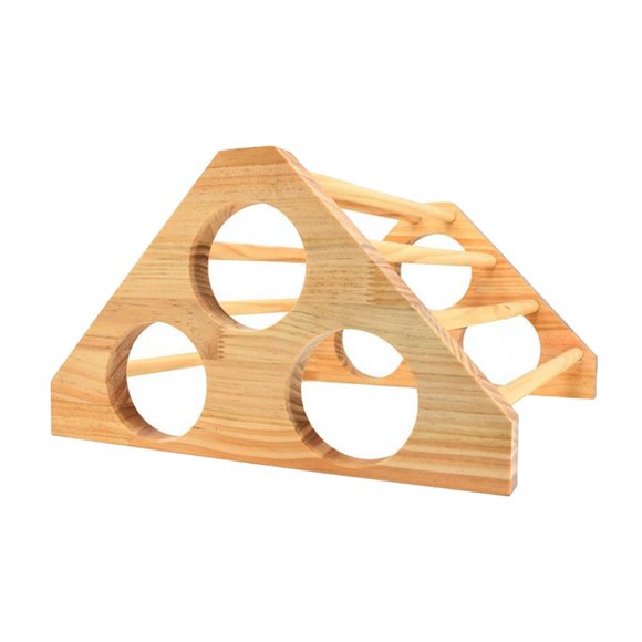 Mesa de percha portátil para pájaros, plataforma de juego para pinzones pequeños 3 agujeros