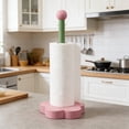 thumbnail image 5 of NWOKYZGH Paper Towel Holder Countertop, Cute Decorative Wooden Standing Paper Towel Roll Holder for Kitchen Bathroom, Bars & Dining Tables, 5 of 6