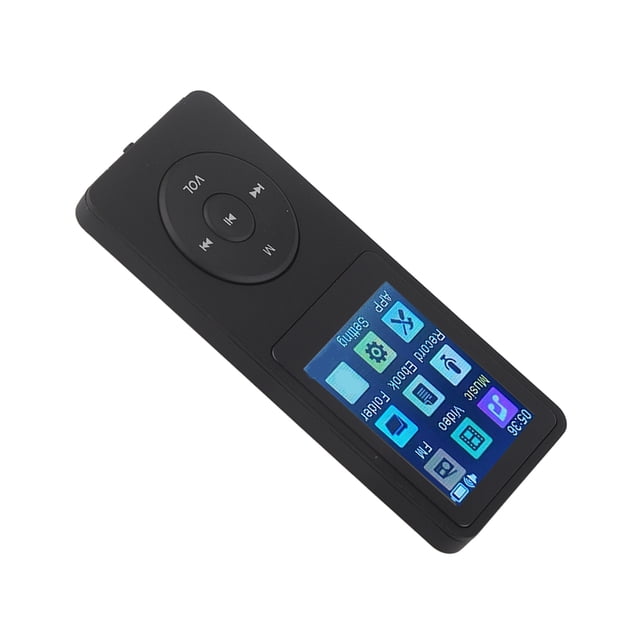 Portable MP4 Player with Lossless Sound Quality 32G Memory Capacity 1.8 Inch LCD Screen Easy to Use, Supports Playlists for Students, Outdoor Workouts
