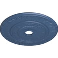 thumbnail image 3 of Ekena Millwork 26 3/4"OD x 3 5/8"ID x 1 1/8"P Leaf Ceiling Medallion (Fits Canopies up to 3 5/8"), Hand-Painted Americana, 3 of 5