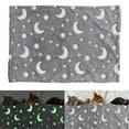 thumbnail image 3 of Glow In The Dark Throw Blanket, Pet Luminous Cute Blanket Soft Keep Warm  For Pets For Dogs For Cats, 3 of 8