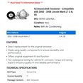 thumbnail image 2 of Accessory Belt Tensioner - Compatible with 2006 - 2008 Lincoln Mark LT 5.4L V8 2007, 2 of 2