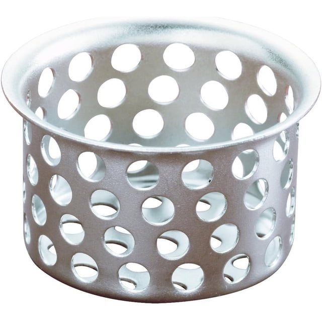 Sink Protector For Crumb Cup Design, Durable Construction, Chrome Finish Adds A Stylish Look To Your Kitchen Or Bathroom, Easy Installation Stainless Steel Basin Sink Strainer Hair Catcher