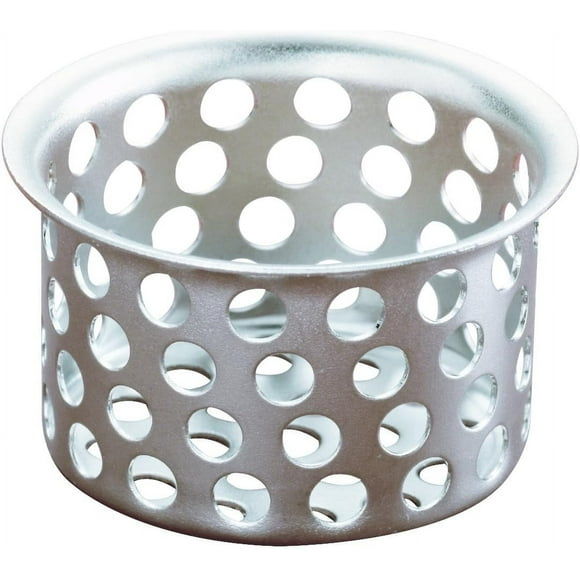 Modern Sink Basket Strainer, Lift Post for Quick Cleaning, Chrome Plated Drain Strainer Ideal for Kitchen And Bathroom Sinks
