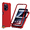 Red, variant on For Cricket Icon Plus 2026 Full-Body Dual Layer Hybrid Case Slim, Drop-Proof TPU Hard PC, Durable Corner Front Bumper Protector Phone Case Cover by Xpression, Black