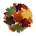 thumbnail image 2 of Novryn Thanksgiving Maple Leaf Placemat, 15 x 15 Inch Embroidered Cut Out Table Mat, Seasonal Kitchen and Table Textile for Fall Home, 2 of 9