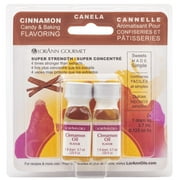 LorAnn Candy & Baking Flavoring .125oz 2/Pkg-Cinnamon Oil