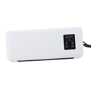 Wall Mounted Heater Cooler Energy Efficient 2 in 1 Climate Control Space Saving AC Heater Combo with Remote Timer for Bedroom, Bathroom, Office