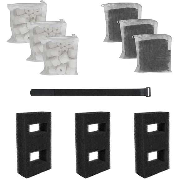 3 pcs Aquariums Sponge Filter,Aquarium Biochemical Sponge Filter Ultra Quiet Aquarium Bio Sponge Fish Tank Foam Filter,Desktop Aquarium Series