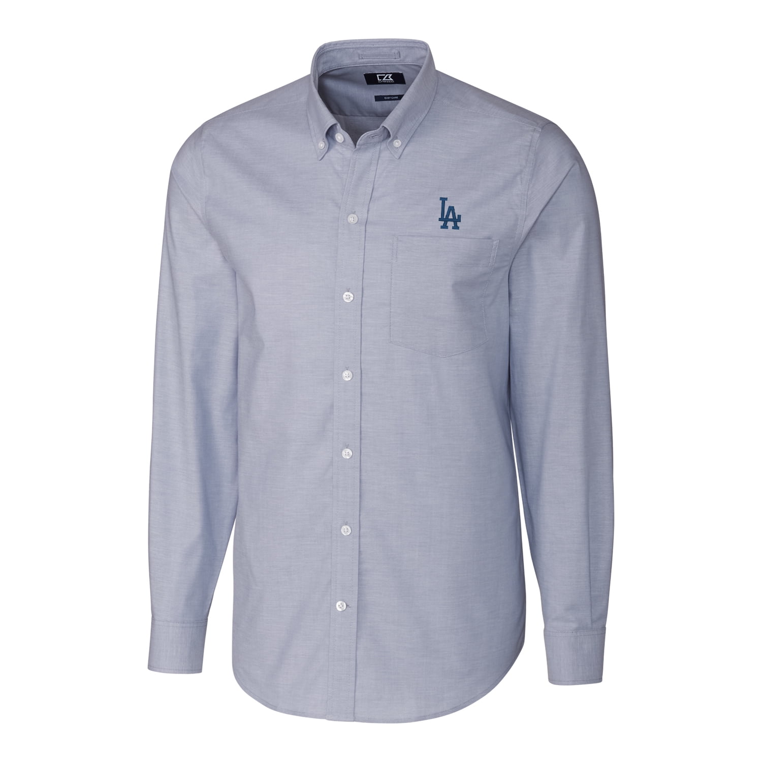 dodgers button shirt