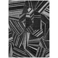 thumbnail image 2 of Addison Rugs Chantille Indoor/Outdoor Transitional Geometric Black Washable Rectangle Rug, 2'6" x 3'10", 2 of 6