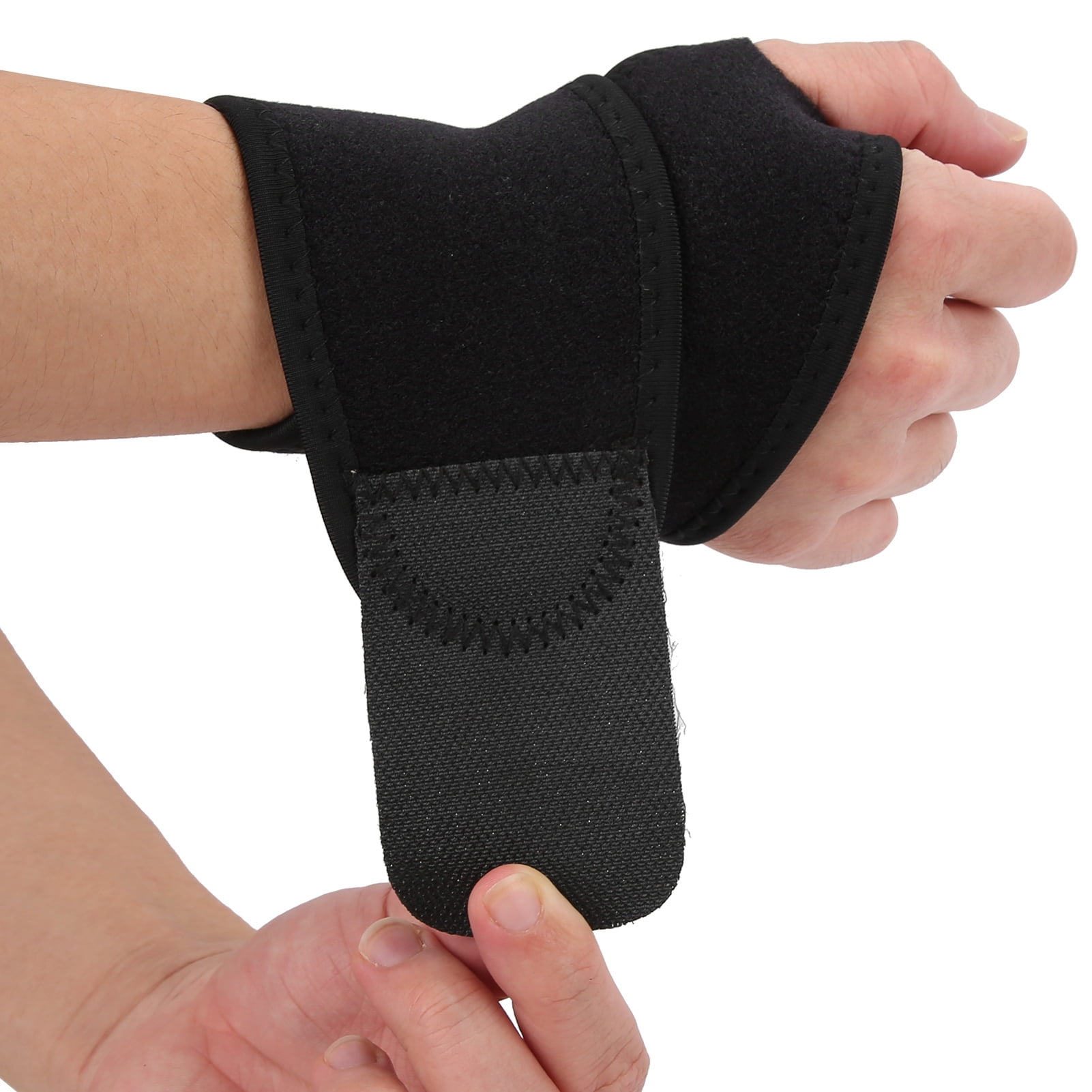 YNR Elasticated Hand Wrist Support Compression Brace Bandage Adjustable Strap 