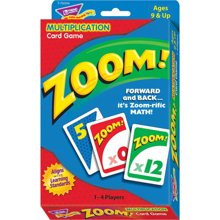 Trend, TEPT76304, Zoom Multiplication Learning Game, 1 Each, (Best Way To Learn Multiplication)