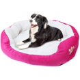 thumbnail image 1 of Coussin Rond en Beignet pour Animaux de Compagnie - Lit pour Chats Ou Petits Chiens - Fond Antidérapant et Résistant à l'Eau, 1 of 2