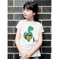 thumbnail image 2 of Image Conscious Dinosaur With Puppies T-Shirt Juniors -Jay Fleck Designs, Unisex Large, 2 of 4