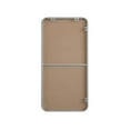 thumbnail image 2 of Elegant Decor Contour Metal Rectangle Mirror 18x36 in Silver, 2 of 11