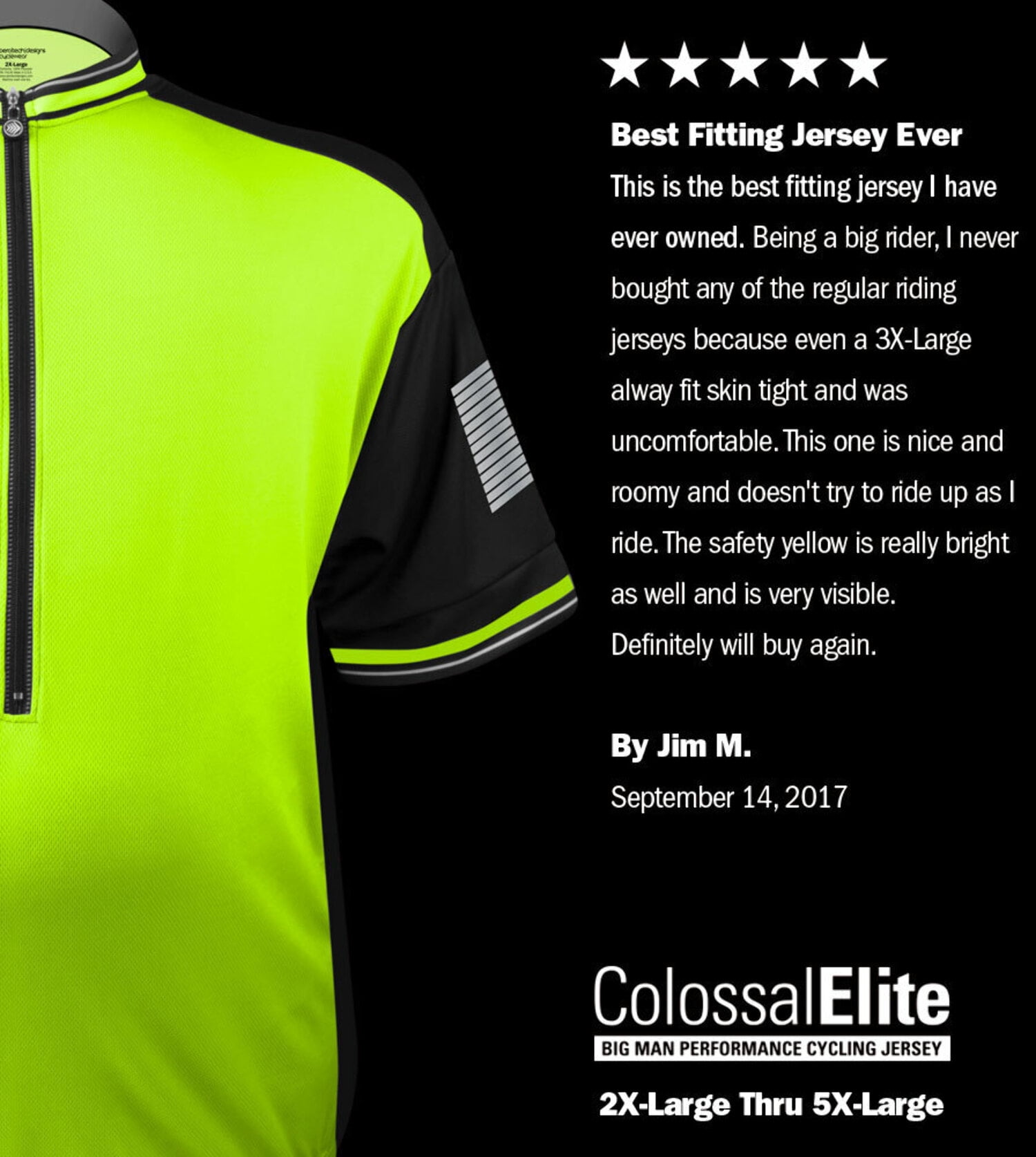 Aero Tech BIG Men s USA Elite Colossal Cycling Jersey Walmart