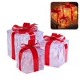 thumbnail image 1 of SGACAI Juego de 3 cajas de regalo iluminadas, decoraciones navideñas con luces coloridas, HOT, 1 of 1