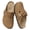 Brown, variant on Crestar Cork Footbed Sandals for Womens, Suede Women's Clogs Shoes with Arch Support and Adjustable Buckle, Apricot