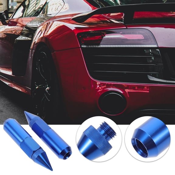 Yardwe Aluminum Wheel Nut Covers for Cars Quick Install 20 Pieces