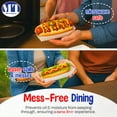 thumbnail image 5 of MT Products White Paper Hot Dog Trays 7" x 2.75" x 1.50" - Pack of 50, 5 of 11