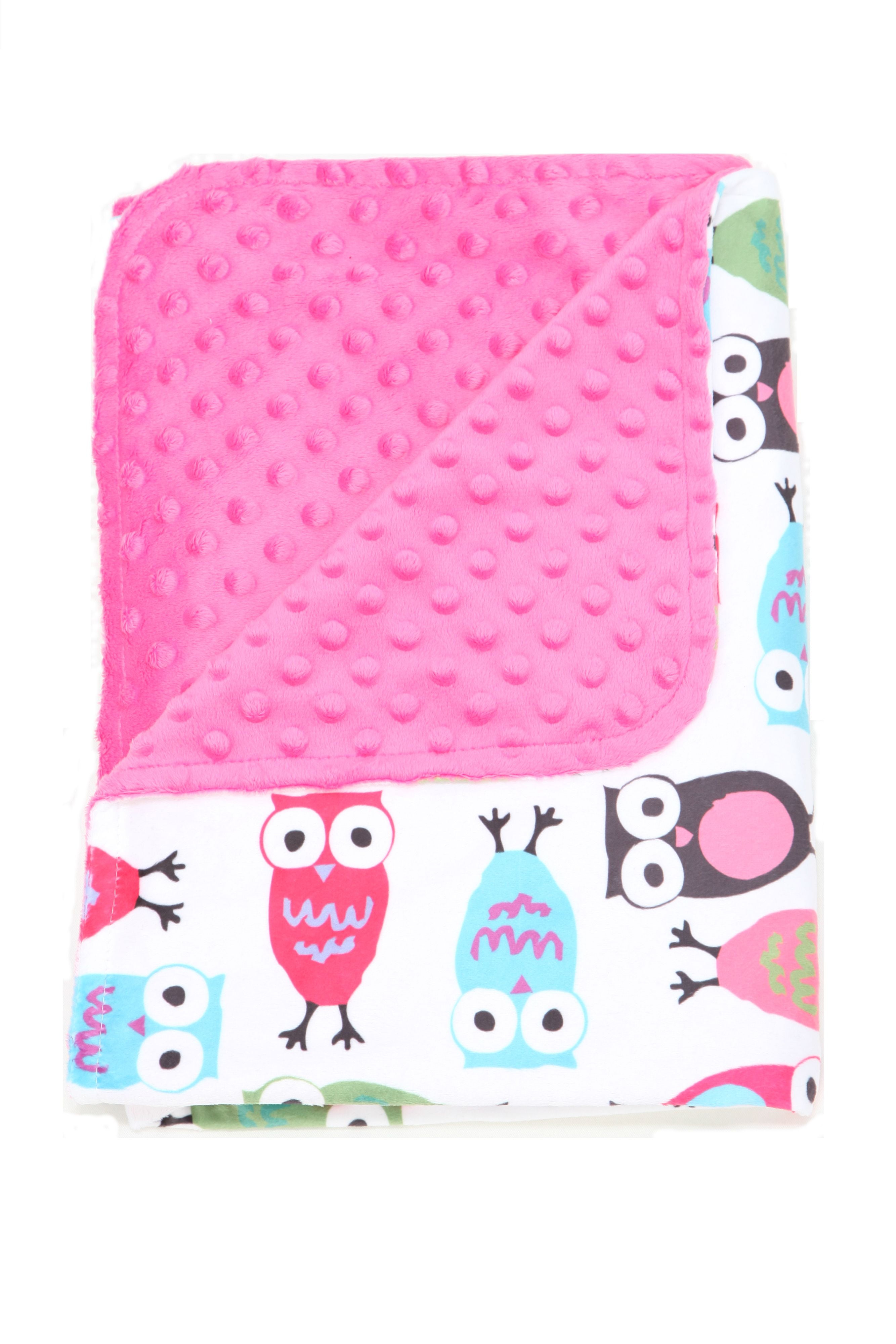135x100 BABY Blanket Nursery Cover MINKY FILLED warm cosy playmat preschool BIG! 