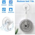 thumbnail image 3 of (3 Pack) Suction Cup Hooks for Shower, Reusable Strong(7lbs Max) Clear Vacuum Wall Hanger for Bothromm, 3 of 5
