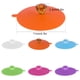 thumbnail image 4 of Wosthever Tapa ligera de la taza del silicón de la categoría alimenticia del tamaño portátil durable de la tapa elegante de la taza de la Cocina y Comedor Blanco, 4 of 6