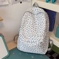thumbnail image 4 of WAYUTE Kids Backpack Children's Double Shoulder Leopard Print Zip Up Back to School Backpack for Daily Use Commuting Bookbag Casual School Activities, 4 of 7