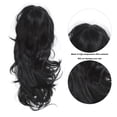 thumbnail image 3 of Cosplay Black Wavy Hair, Black Wavy Long Hair Breathable Mesh  For Dating, 3 of 8