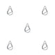 thumbnail image 3 of Clip de papel Monstrate 30 uds Color sólido forma de gota de agua, 3 of 6