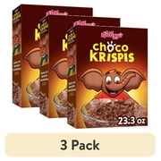 (3 pack) Kellogg's Choco Krispies Original Breakfast Cereal, 23.3 oz Box