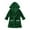 Green, variant on Ruyang Toddler Baby Girls Velvet Robe Cute Trendy Ruffle Hooded Robes Pockets Long Sleeve Warm Soft Fall Winter Outfits
