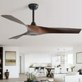thumbnail image 6 of Sofucor 52" Downrod ABS Ceiling Fans with Remote,Reverse Airflow,6 Wind Speed,Sloped Ceiling Applicable, 6 of 10