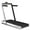 White, variant on Costway 4.75HP 2 In 1 Folding Treadmill W/Remote APP Control Silver