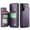 Purple, variant on for Samsung Galaxy A25 5G Case with Card Holder, Wallet Case for Women Men with RFID Blocking, Durable Leather Kickstand Magnetic Clasp Shockproof Phone Case for Samsung Galaxy A25 5G