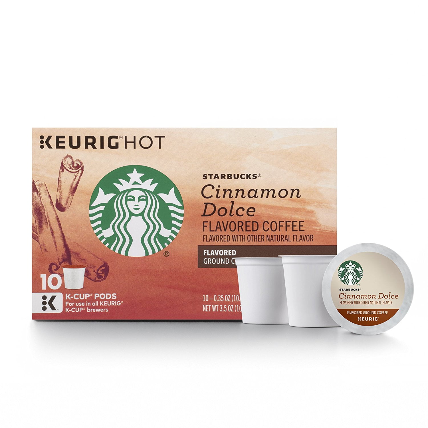 Starbucks Cinnamon Dolce Flavored Blonde Light Roast Single Cup Coffee For Brewers 1 Box Of 10 Total K Pods Starbucks Cinnamon Dolce Flavored Blonde Light Roast Single Cup Coffee For Brewers 1 Box Of 10 Total K Pods
