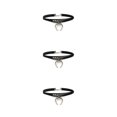 thumbnail image 3 of Qarigey Necklace Geometric Adjustable Moon Hanging Pendants Choker Valentines Day Necklaces Layered Gift for Women Girls Daily Dress Type1 NO1, 3 of 6