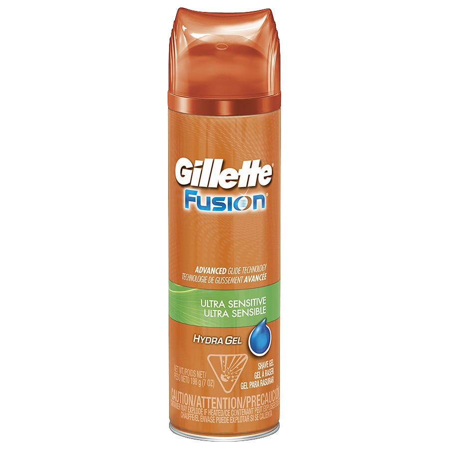 Gillette Fusion Hydra Gel Shave Gel, Ultra Sensitive