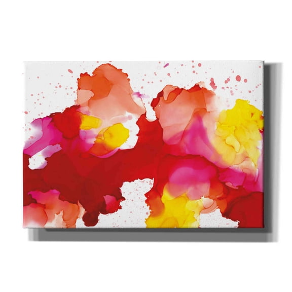 Epic Graffiti 'Spatter' by Chris Paschke, Canvas Wall Art, 26"x18"