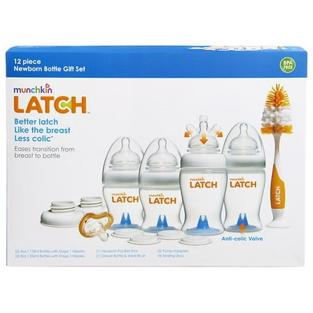 Munchkin LATCH Newborn Bottle Gift Set, 1 set