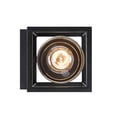 thumbnail image 3 of Estevez Luminario de muro Frame, Color Negro, Hierro y Vidrio, 1 luz E26, Protección IP44, 3 of 7