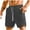 Gray, variant on Iyufng Mens Shorts Men's Shorts,Men Casual Solid Summer with Pockets Drawstring Middle Waist Sport Short Pants