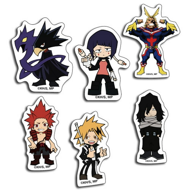 My Hero Academia DieCut Anime Sticker Set GE55865