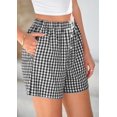 thumbnail image 3 of SMZ Womens Boxer Shorts 2025 Summer Casual Lounge Sleep Gingham Pajama Y2K Plaid Short Pants with Pockets, 3 of 6