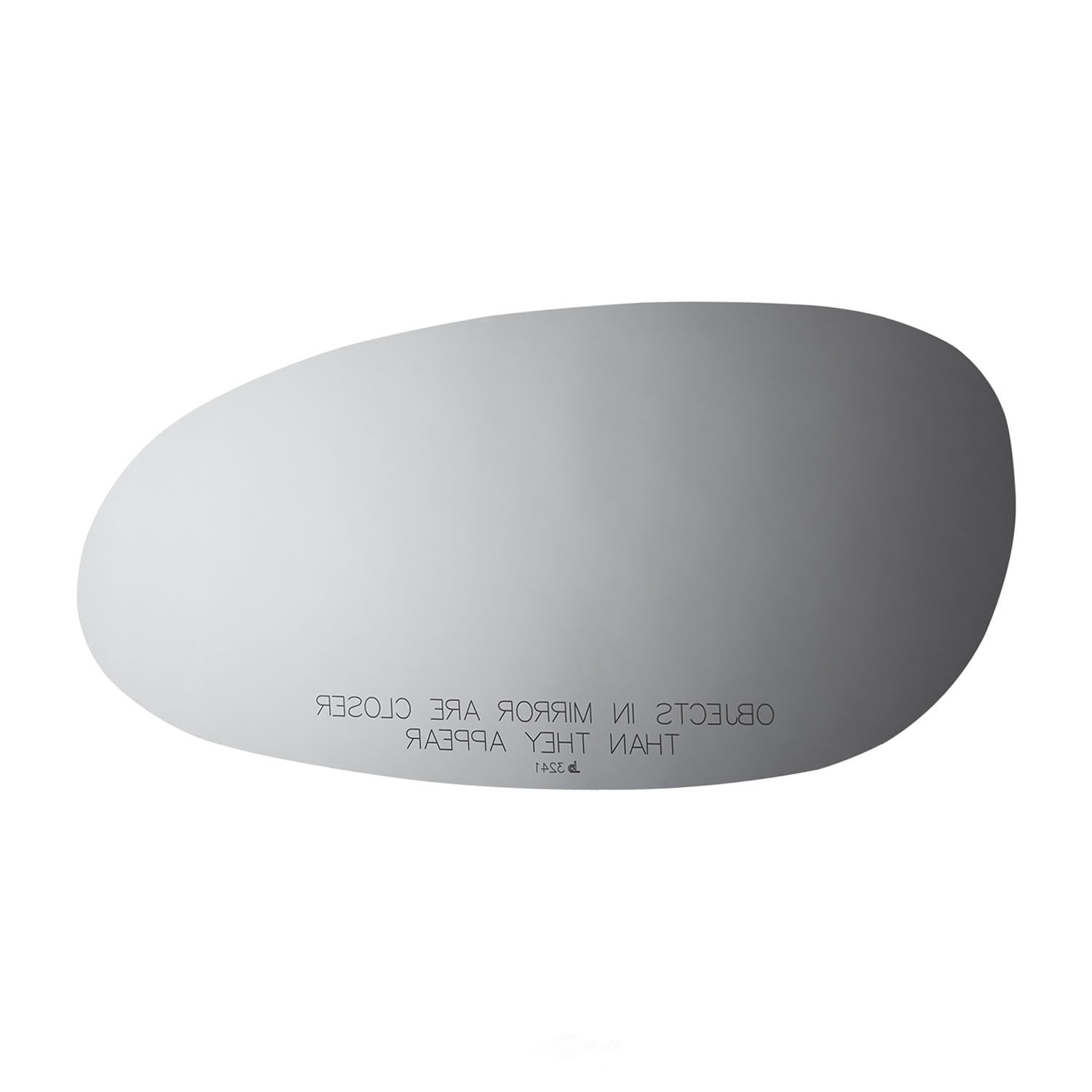 Burco Side View Mirror Replacement Glass - Clear Glass - 3241