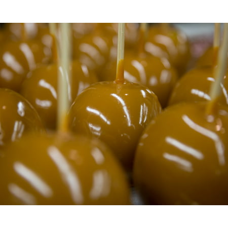 LAMINATED POSTER Candy Sweet Yum Caramel Apples Sugar Poster Print 24 x (Best Caramel To Use For Caramel Apples)