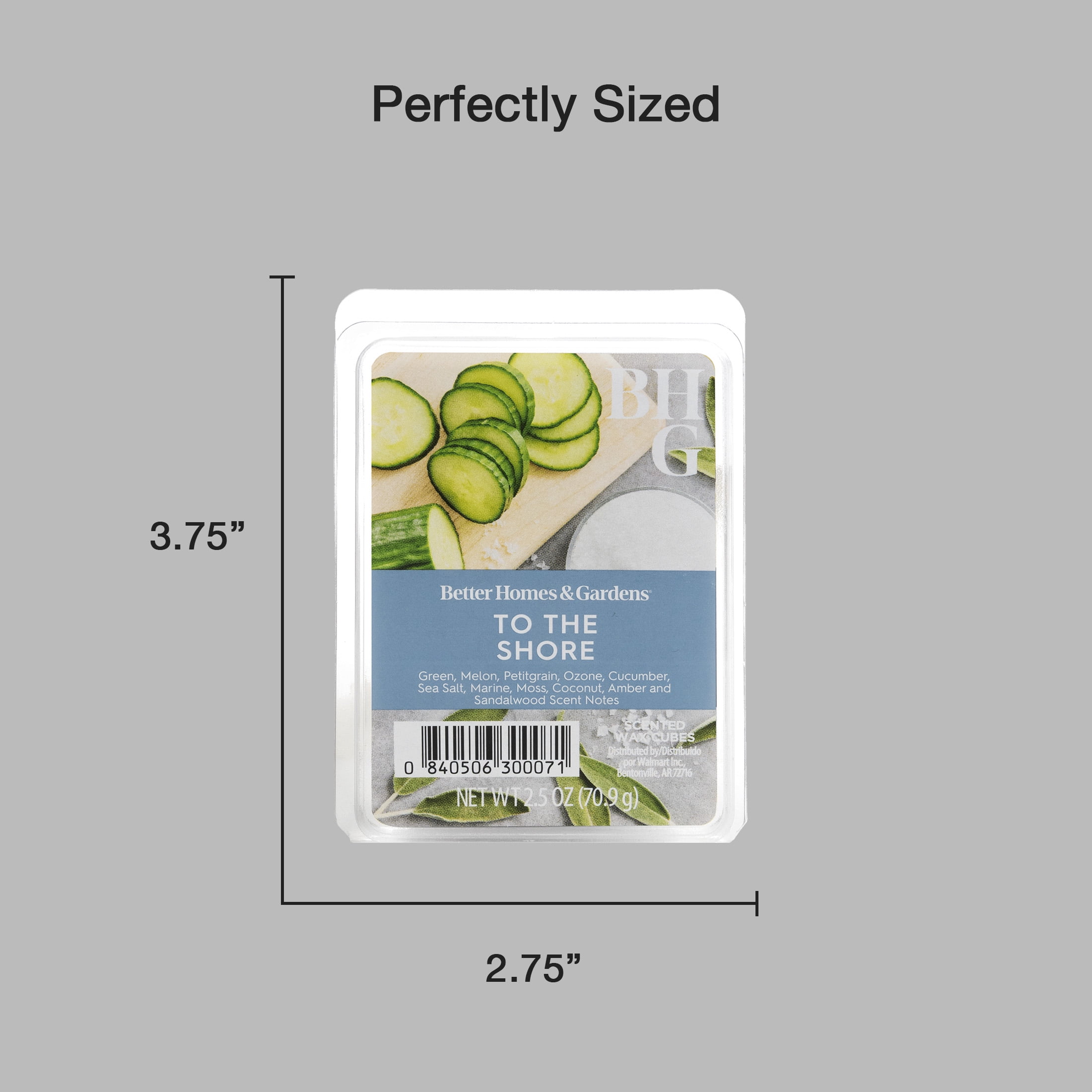 Better Homes & Gardens 2.5 oz Wax Melts, To the Shore